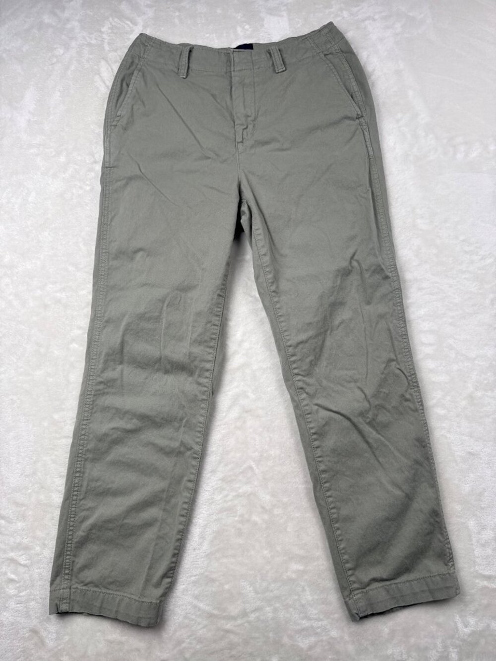 Gap Womens Khaki Green Stretch Slim Fit Pants Size 4